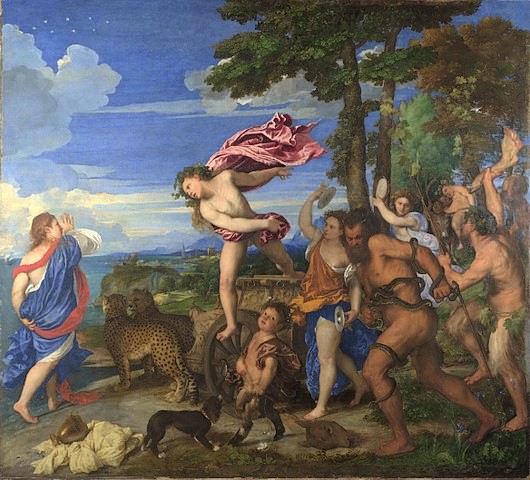 Tizian, Bacchus und Ariadne, 1518, London, National Gallery